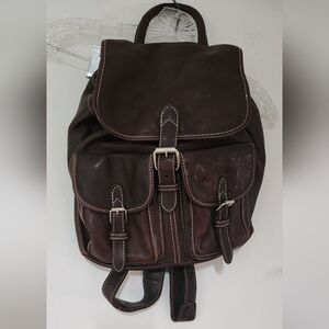 J.Crew Vintage Leather Backpack Purse